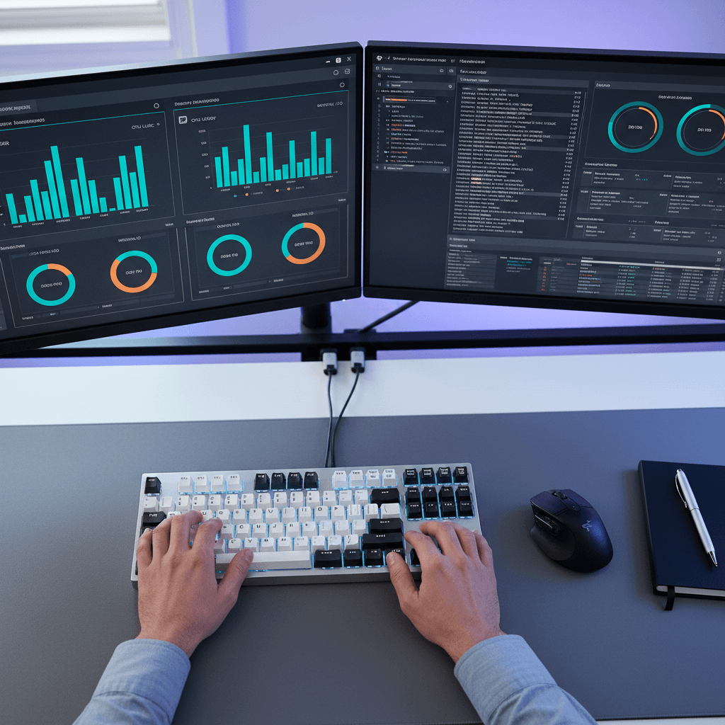 Website maintenance and analytics monitoring
